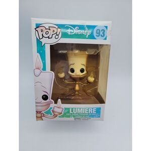 Funko Pop 'Disney' LUMIERE Vinyl Figure #93 New NRFB Beauty & the Beast‎ Vaulted